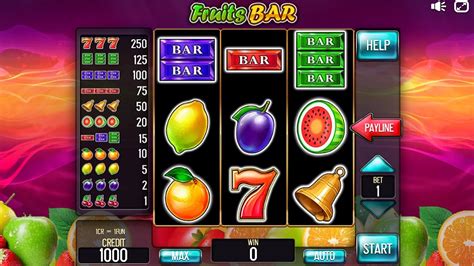 Slot Fruits Bar